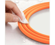 USAMS Kabel 60W 3A Silicone Fast Charging USB-C do USB-C pomarańcz - 1568985 - zdjęcie 10